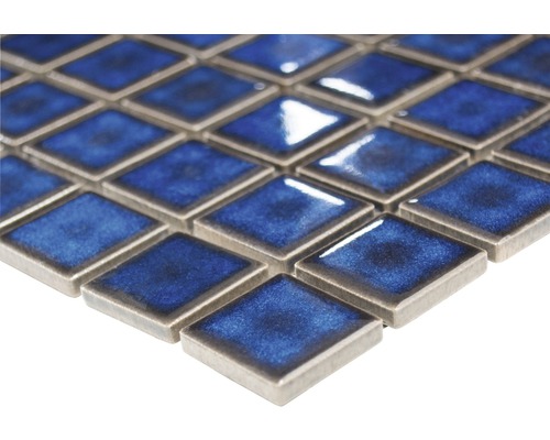 Keramisch mozaïek M 451 30,2x33 cm blauw