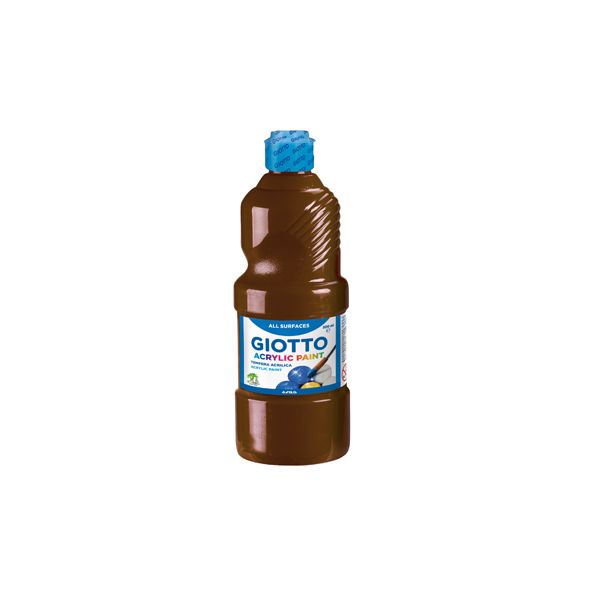 Giotto Guache Liquido Acrilico 500ml Castanho