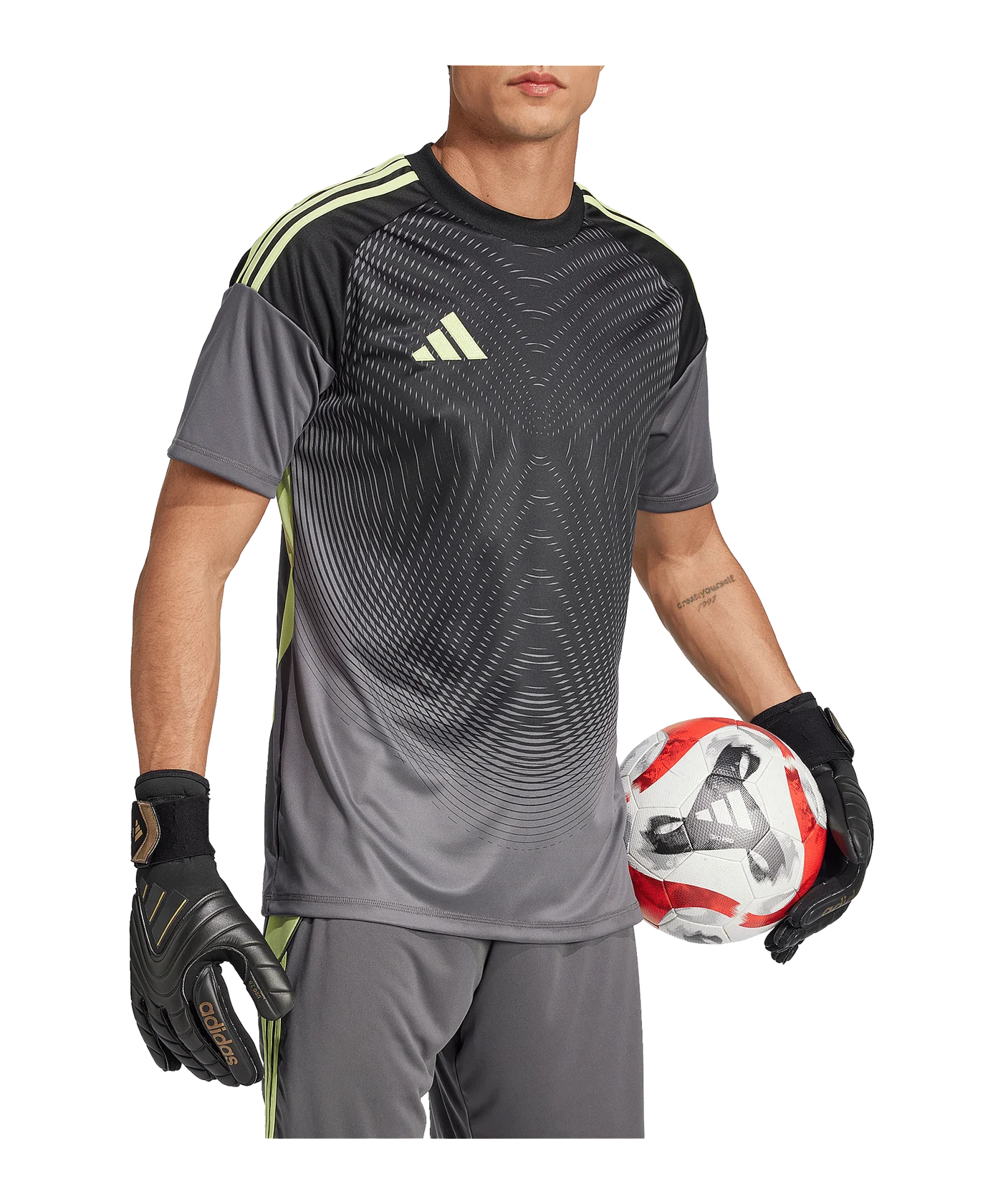 adidas Tiro 25 Competition Torwarttrikot Grau