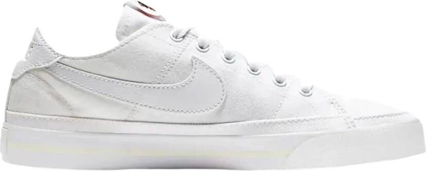 Nike Court Legacy Canvas Sneakers Wit Heren