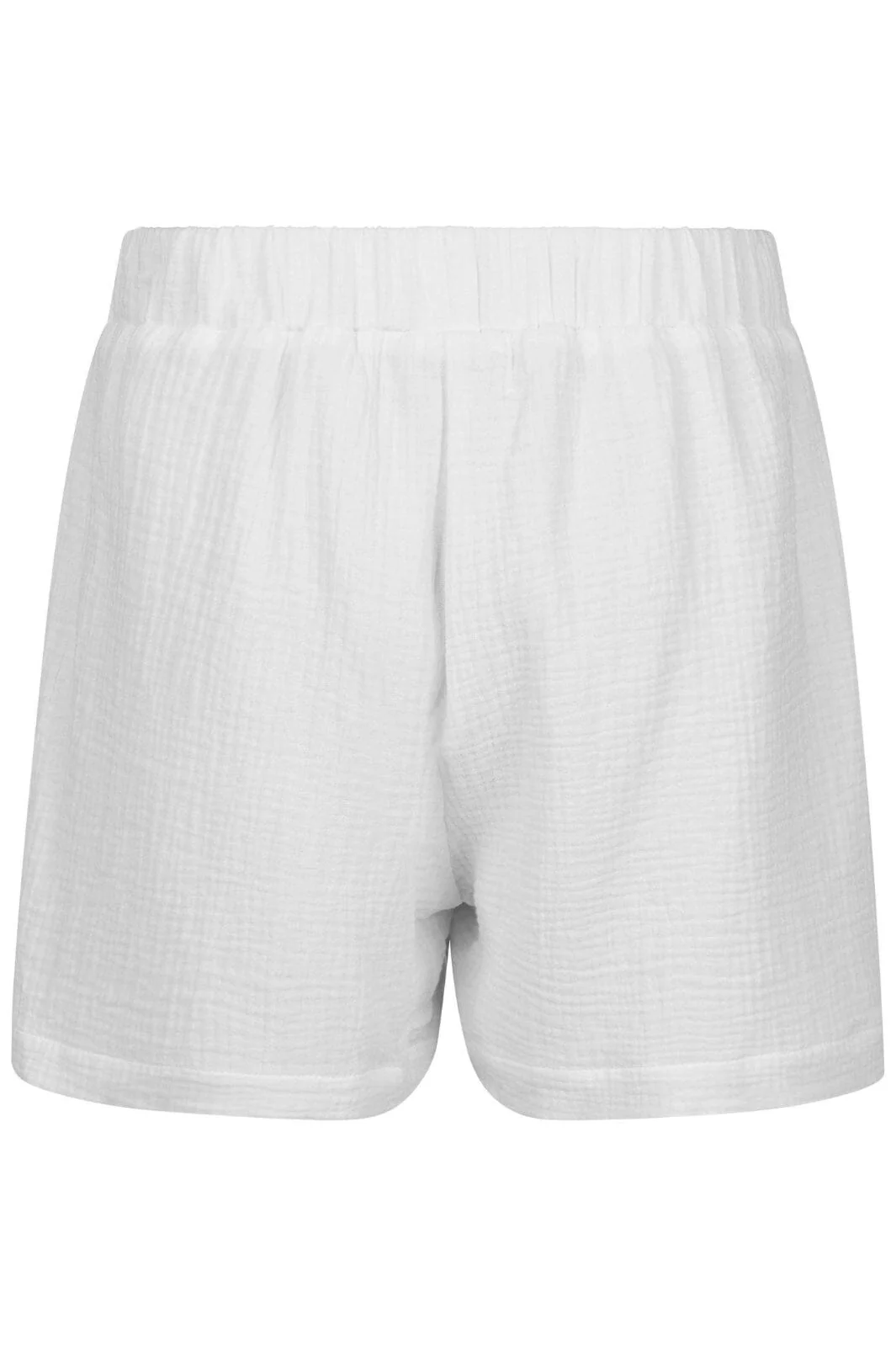 Neo Noir Ally Waffle Shorts off white