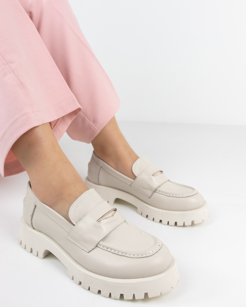 Nelson Mocassins & loafers  - wit