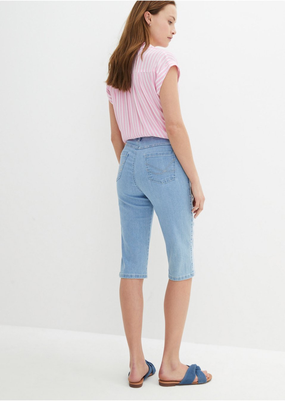 Bermuda en jean confort stretch