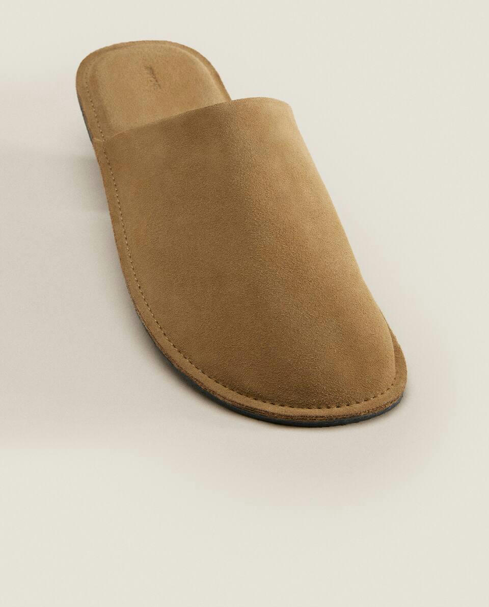 Chinelo Mule Minimalista de Couro