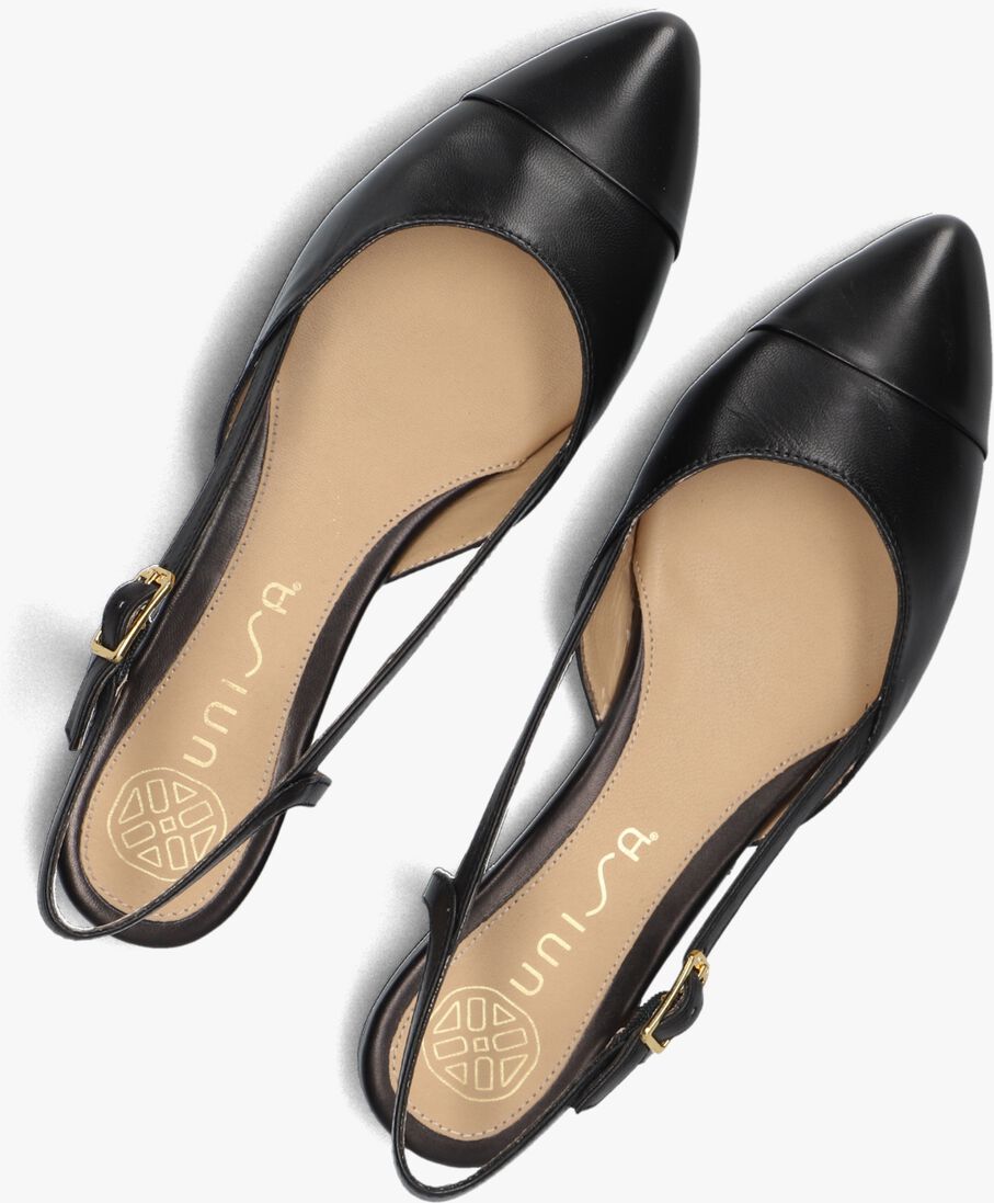 zwarte unisa slingbacks ashley