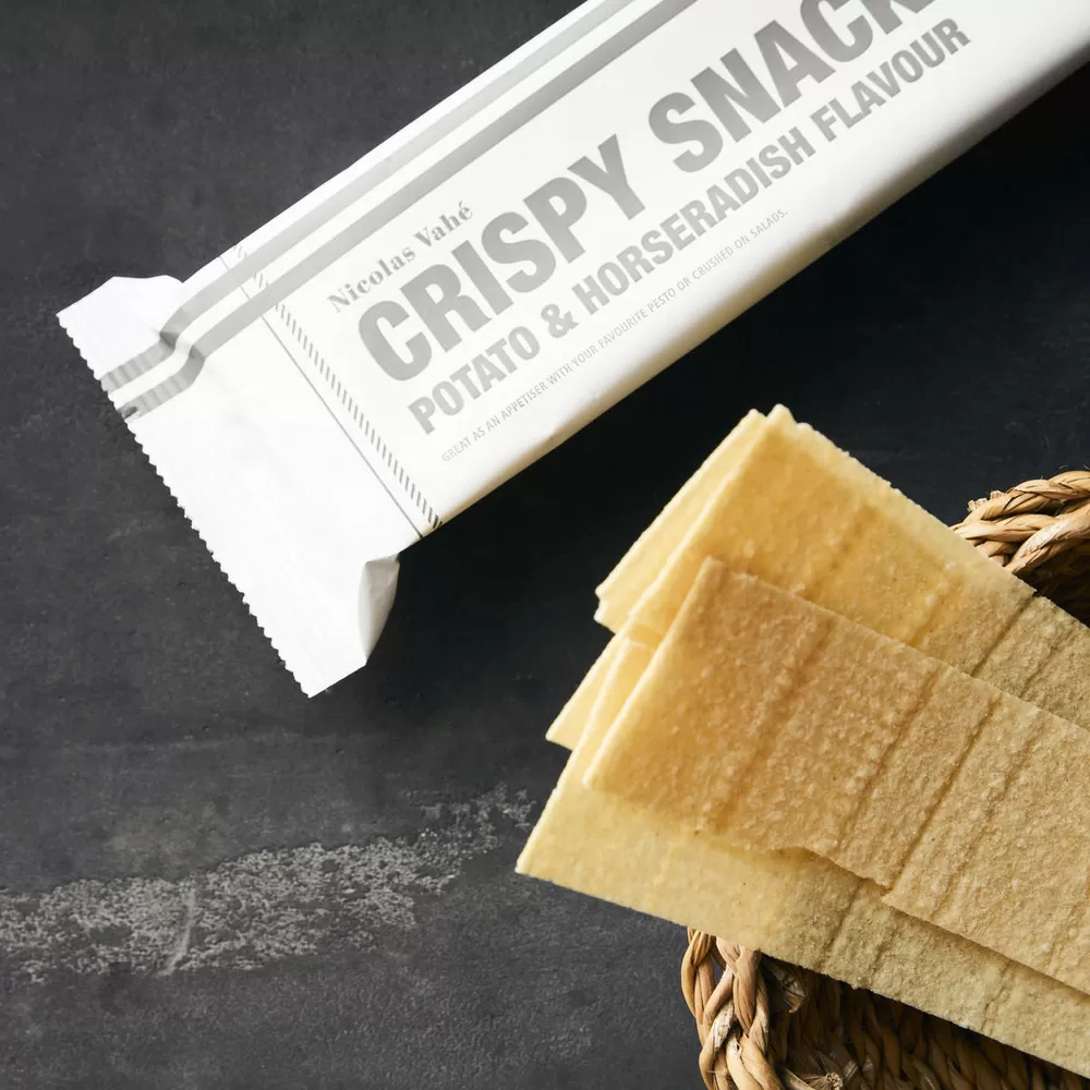 Nicolas Vahé Crispy snack, Potato & Horseradish - 75 g.