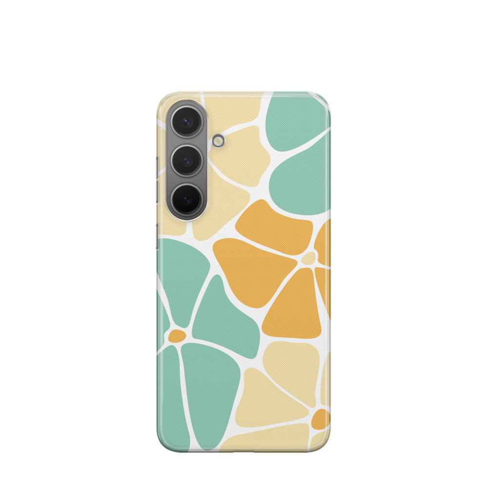Samsung Galaxy S24 Plus Gummi Hülle Sommerfrucht - Orange