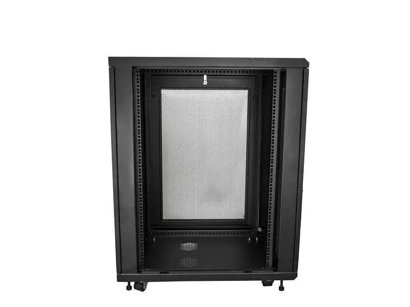 StarTech.com 18U Server Rack Cabinet, 4-Post Adjustable Depth (2