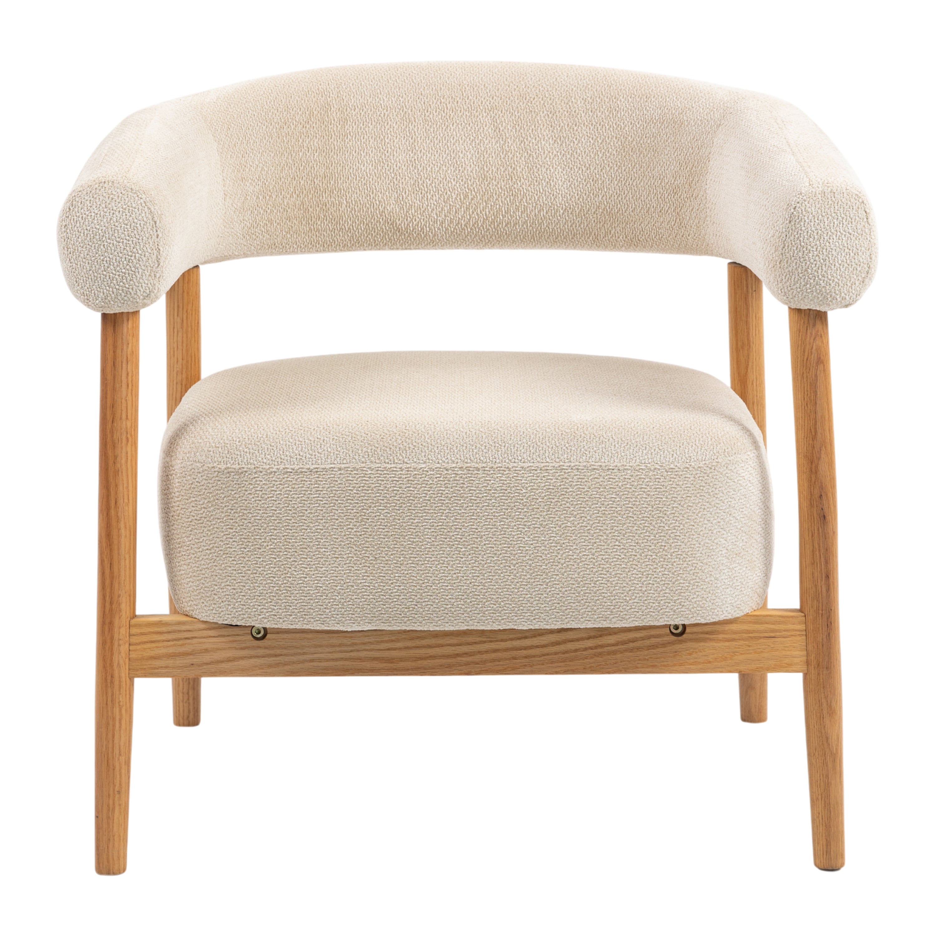 by fonQ Sora Fauteuil - CrÃ¨me / Eiken