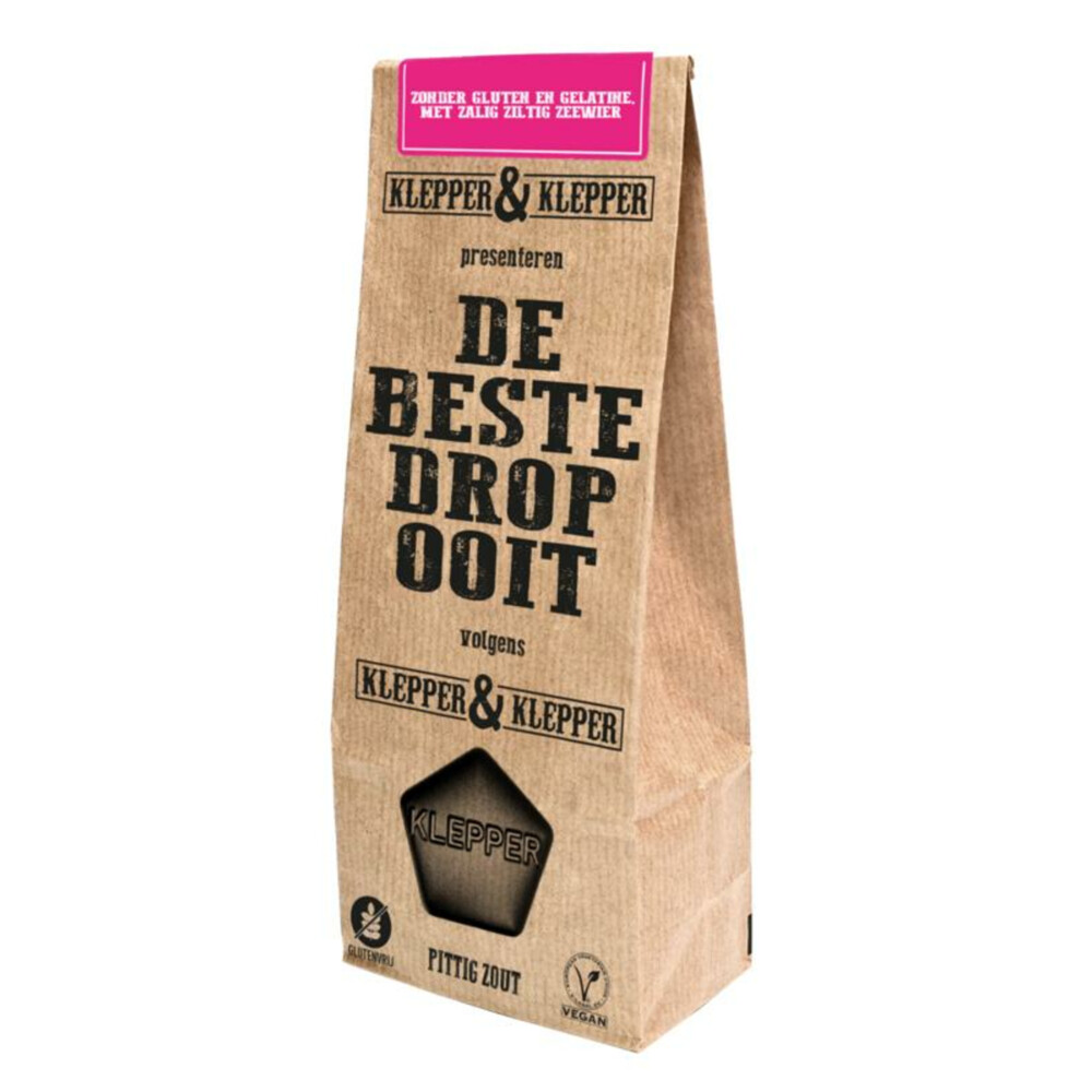 3x Klepper & Klepper De Beste Drop Ooit Pittig Zout200 gr