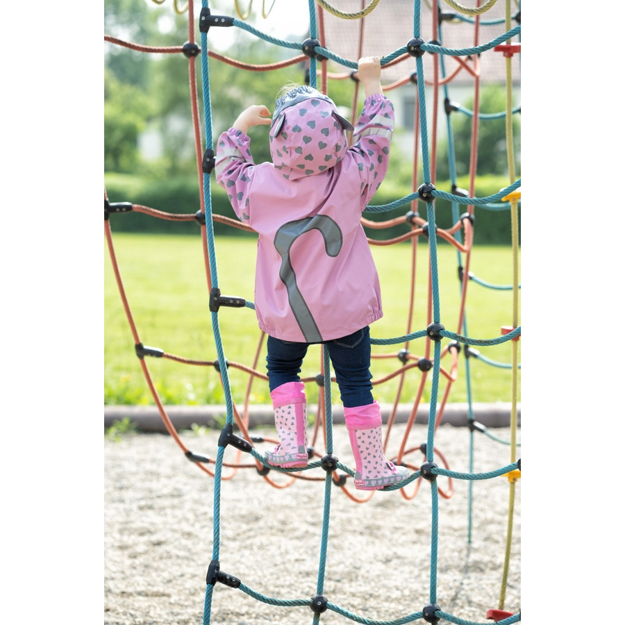 Playshoes Gummistiefel Katze rosa