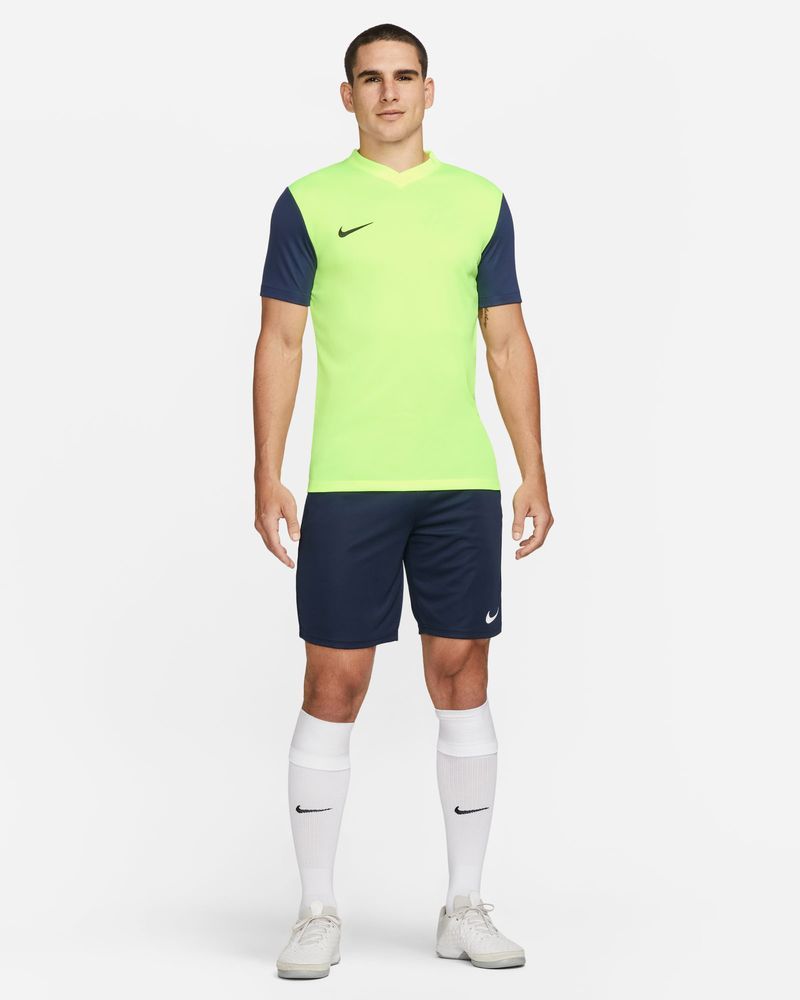 Maillot Nike Tiempo Premier II Jaune Fluo pour homme