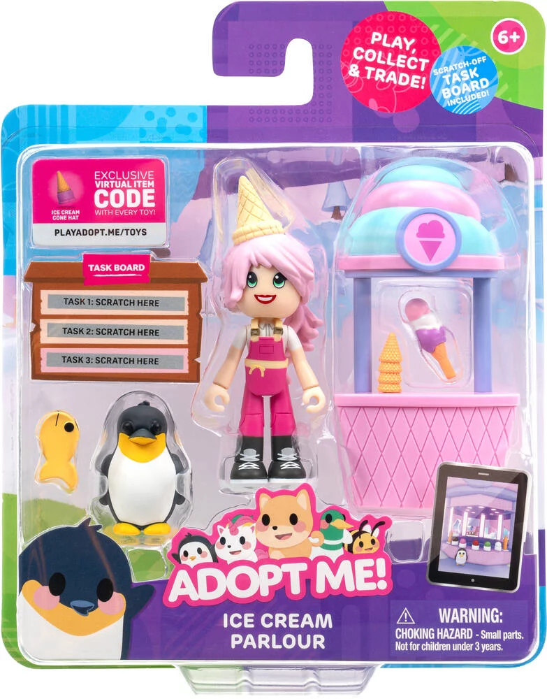ADOPTE ME  PACK D’AMIS 2 FIGURINES