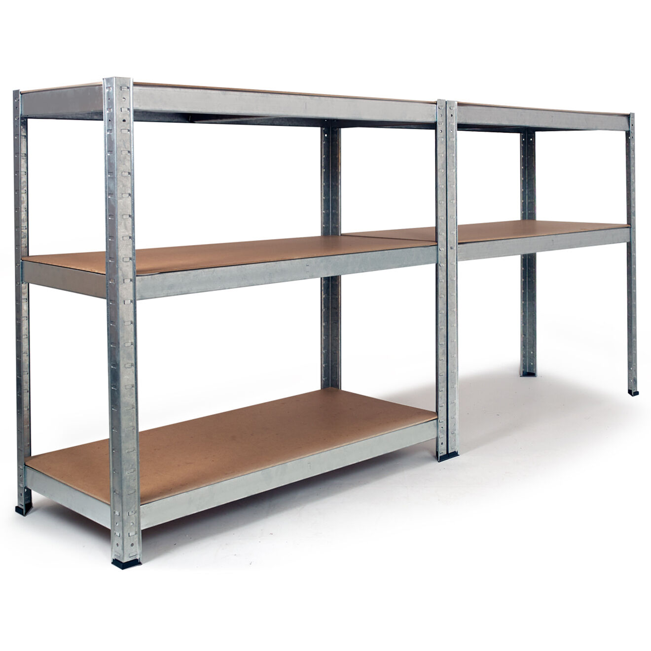 Pratik Garden Etagère en acier 5 niveaux spéciale charges lourdes noire - 180x90x40?cm