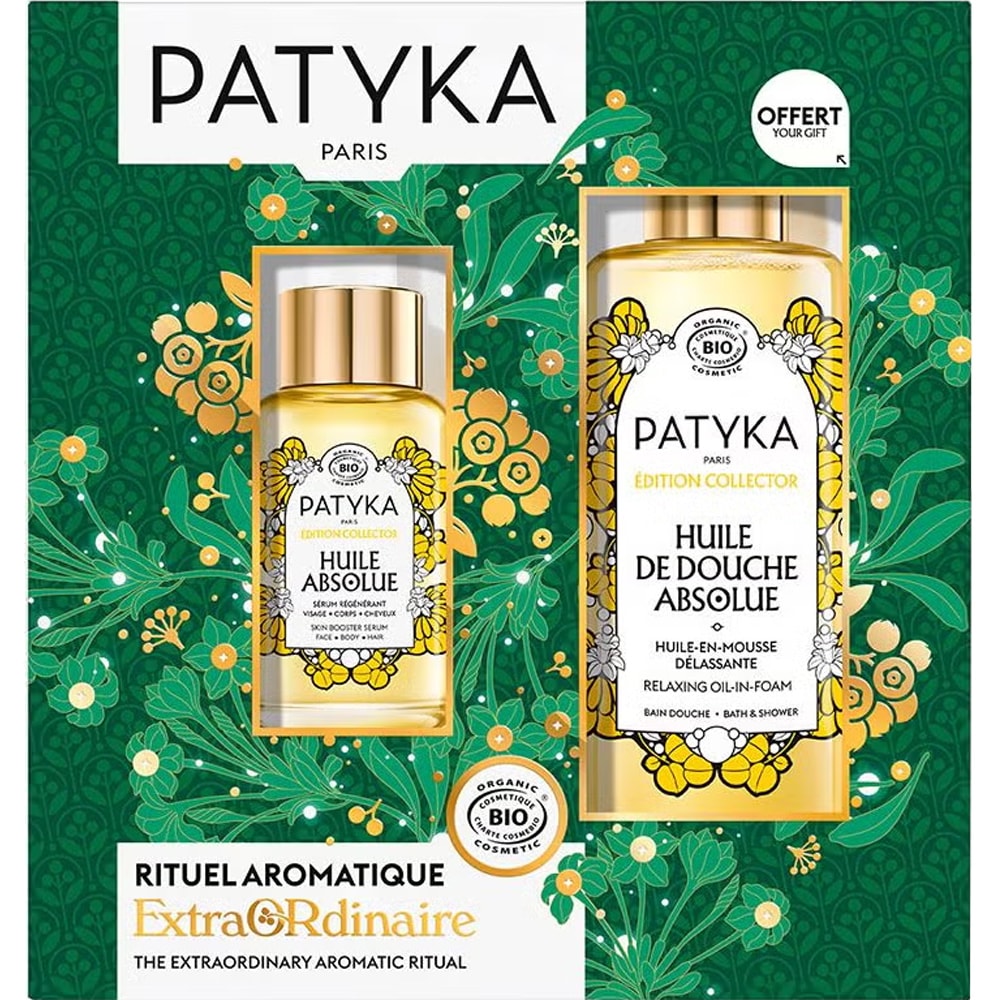 Coffret huile régénérante & huile de douche bio - Absolu Spa - Visage & corps - 2 produits