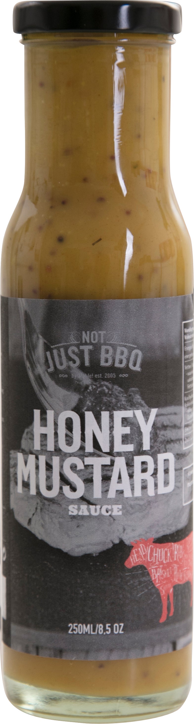 Not Just BBQ barbecuesaus honey mustard 250 ml