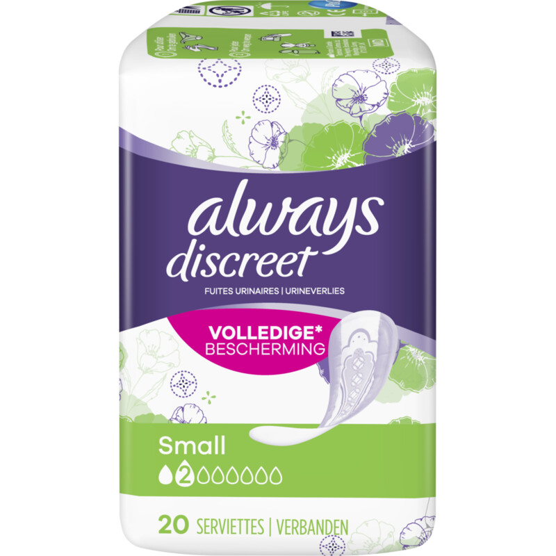 Always Discreet incontinentieverband small