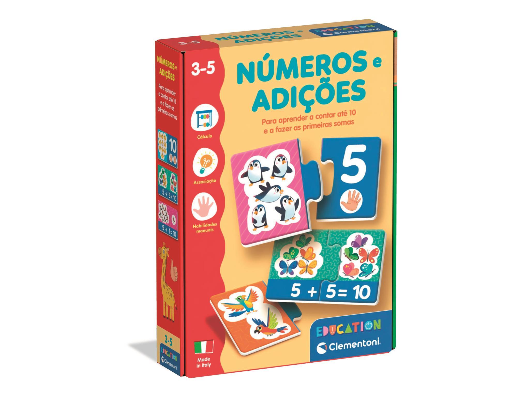 NÚMEROS E ADIÇÕES CLEMENTONI
