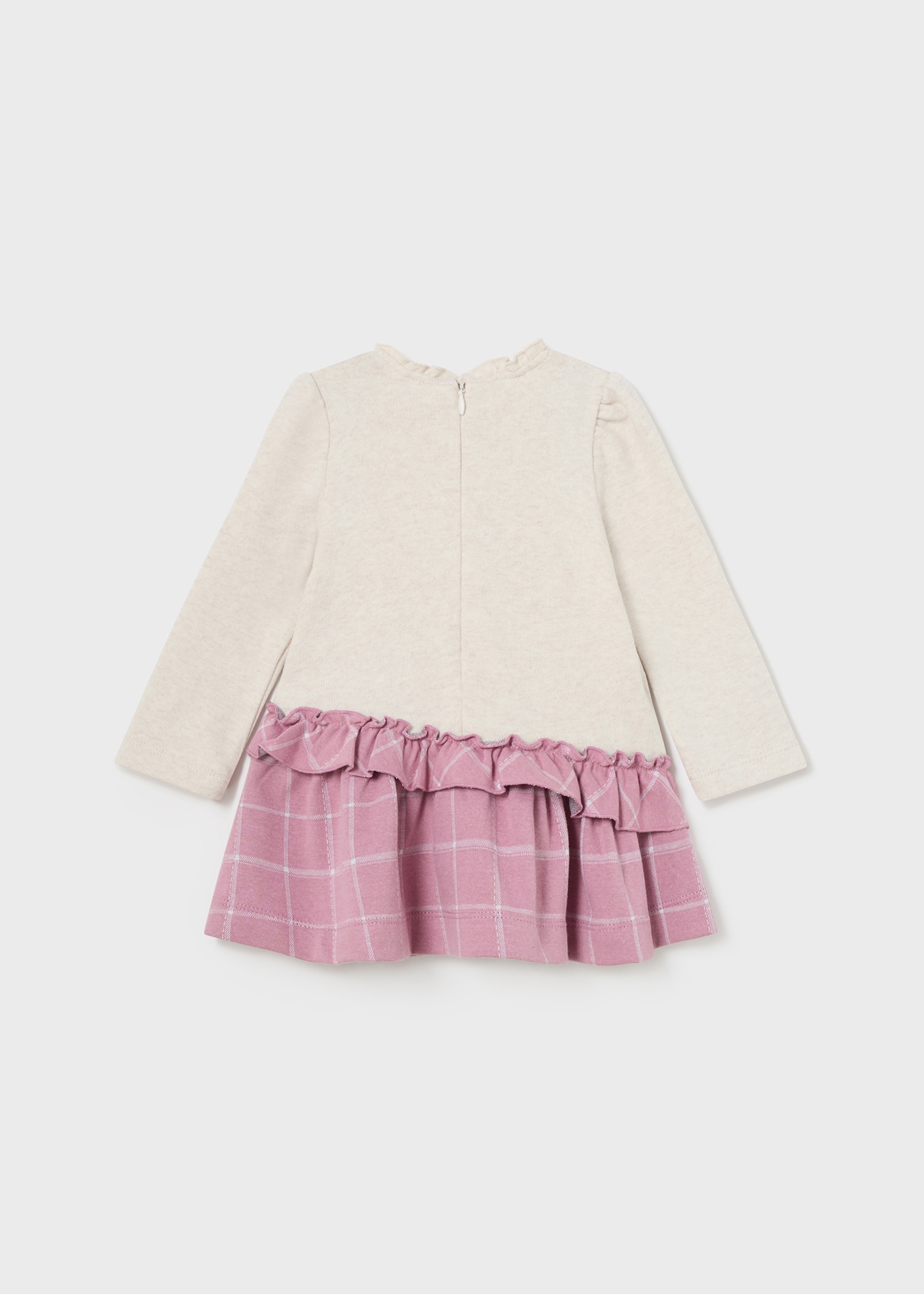 Vestido com estampa de bebê