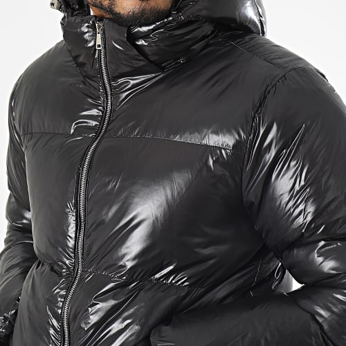 Doudoune Capuche Noir