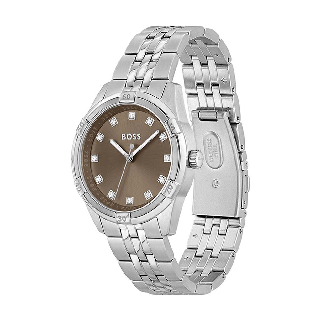 Montre Boss rhea Marron