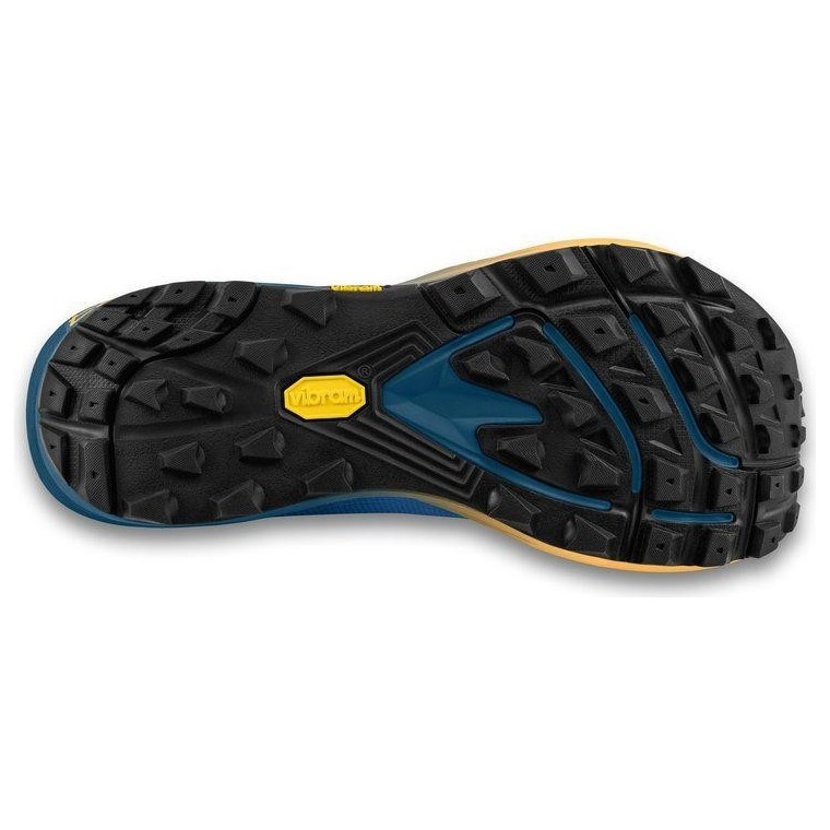 Topo Mtn Racer 4 Wide Mens Navy/Orange