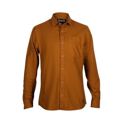 Chemise Fox SOURCE FLANNEL - Marron
