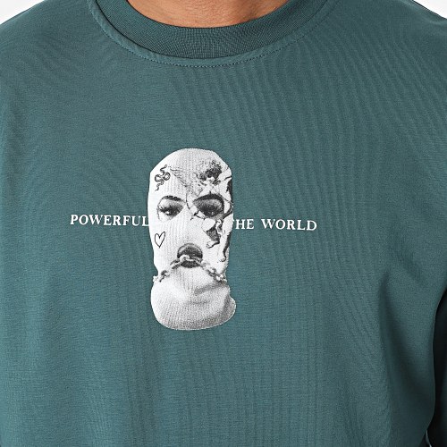 Sweat Crewneck Bleu Pétrole