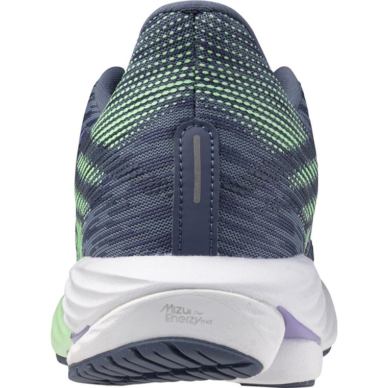 Mizuno Wave Rider 28 Dame Citadel/White/Neo Mint