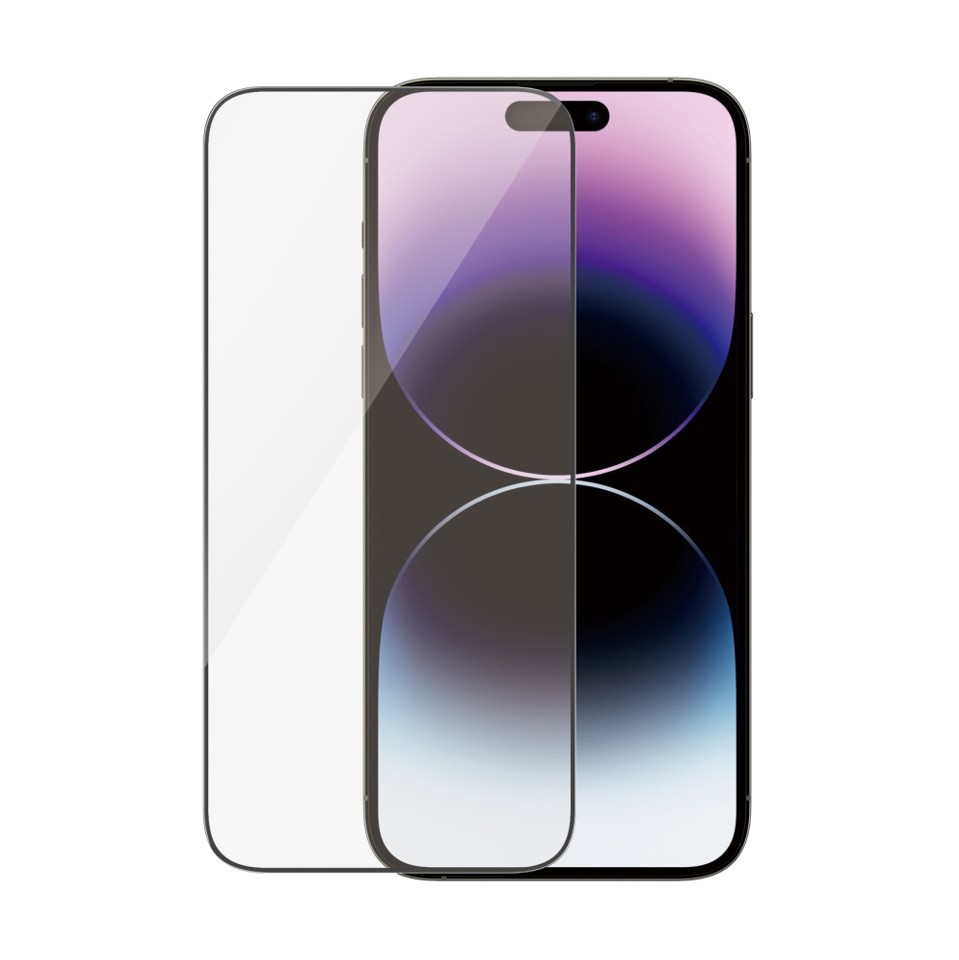 PanzerGlass - Skærmbeskyttelse Apple iPhone 14 Pro Max - Ultra-Wide Fit med EasyAligner