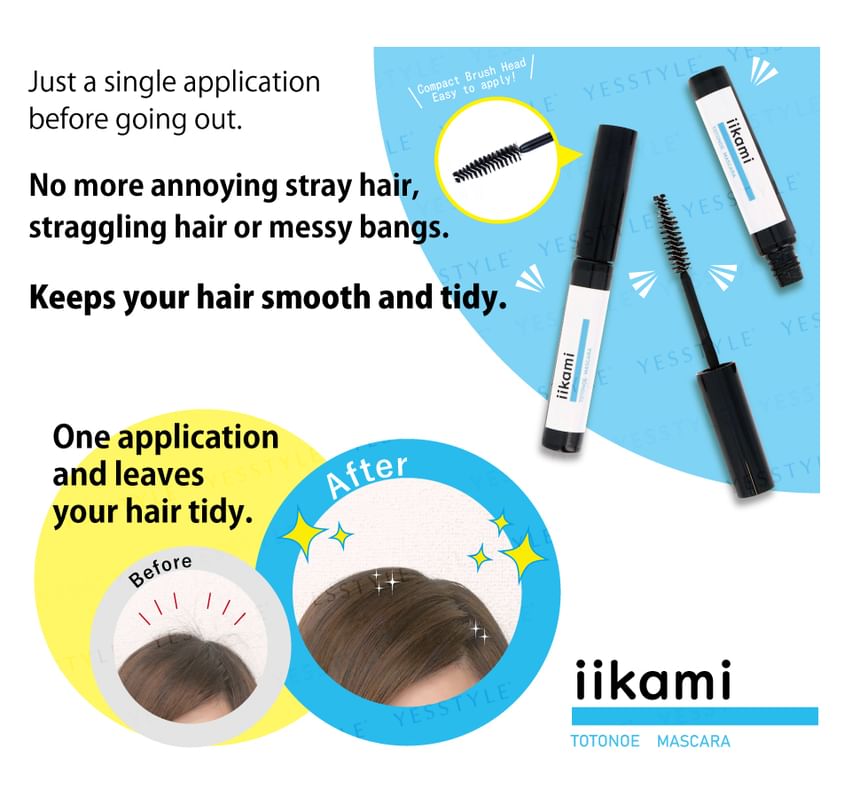 iikami - Totonoe Haar Mascara Kleurloos