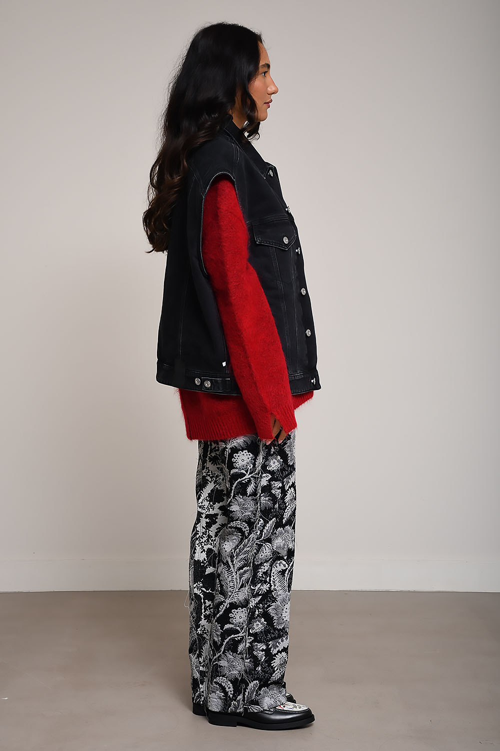 Hopper sleeveless jacket
