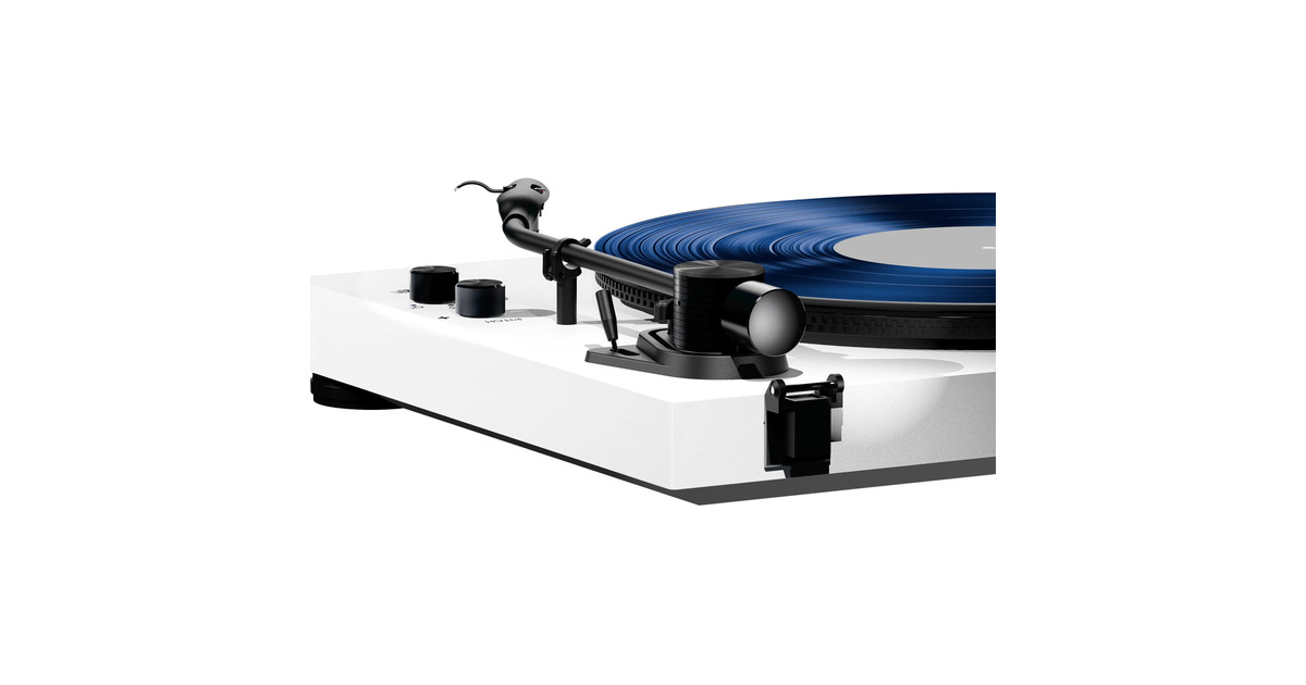 MIXXAnalog 5 Vinyl Record platenspeler  (Wit, 33/45 RPM)