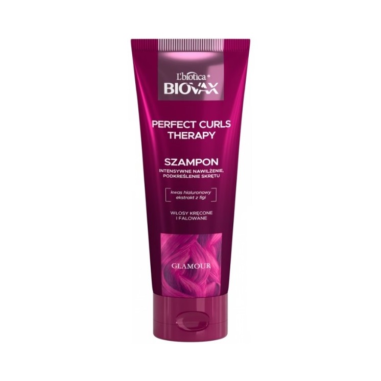 BIOVAX Glamour Perfect Curls Therapy intensiv feuchtigkeitsspendendes Shampoo 200 ml