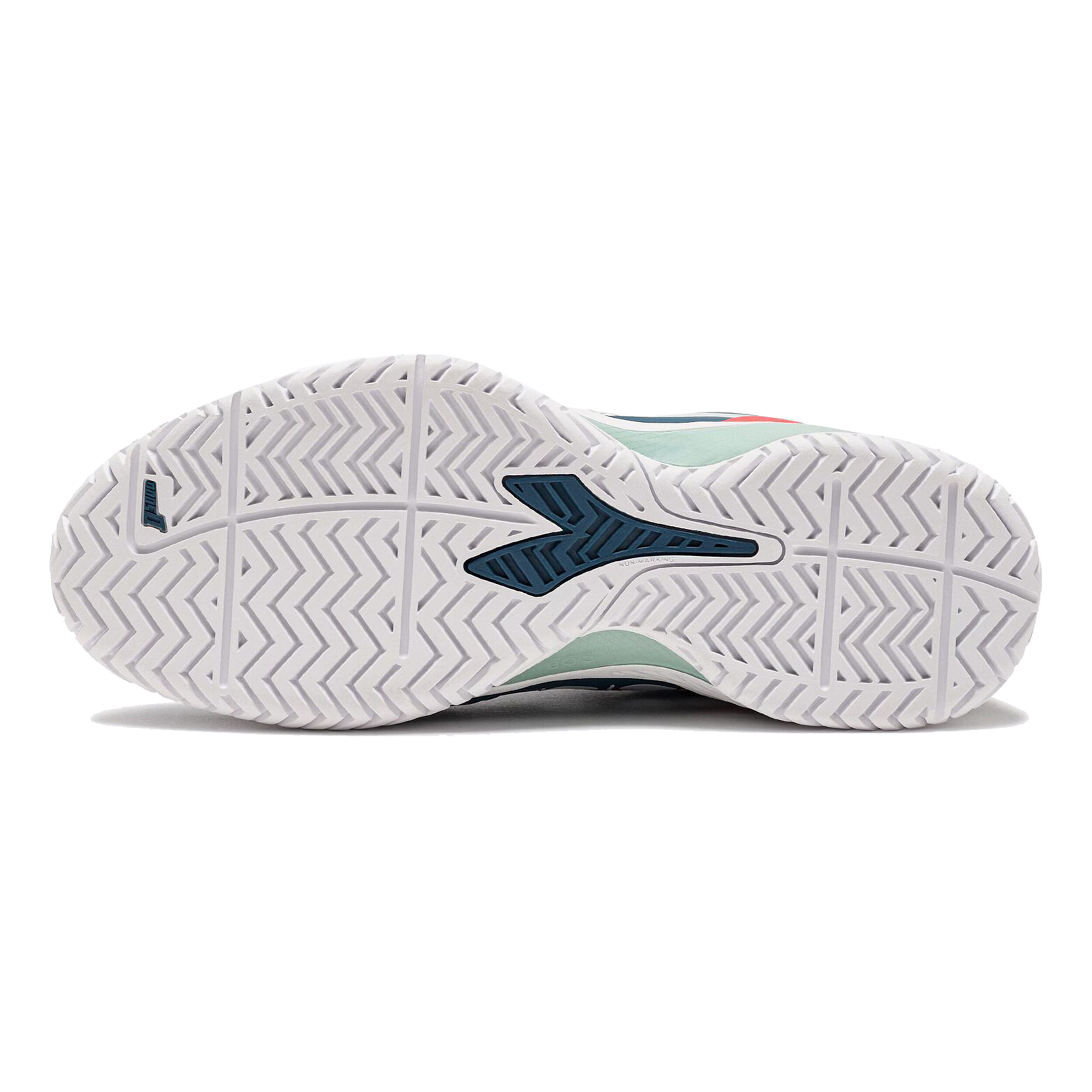 Diadora Blushield Torneo 2 Chaussures Toutes Surfaces Femmes - Bleu Petrol, Mint