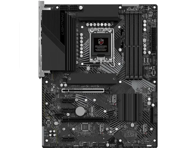 ASRock Z790 PG Lightning - Bundkort - ATX - LGA1700 sokkel - Z790 Chipset - USB-C 3.2 Gen 2x2, USB 3.2 Gen 2, USB 3.2 Gen 1, USB-C 3.2 Gen 1 - 2.5 Gigabit LAN - onboard grafik (CPU påkrævet) - HD Audio (8-kanaler)