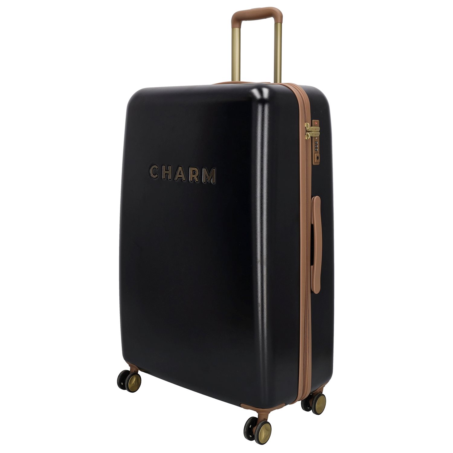 Charm London Travel Trolley L zwart
