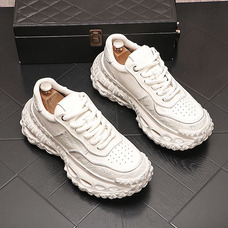 Mr Ozera - Platform Paneel Sneakers