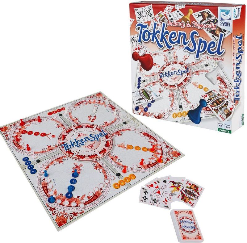 Clown Games - Tokkenspel - Bordspel - Multicolor - Hout