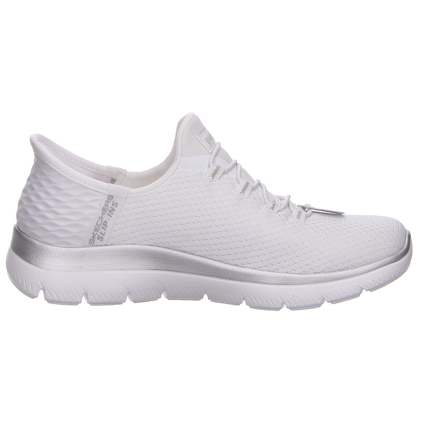 Skechers Slip In weiß weiss/weiss kombi