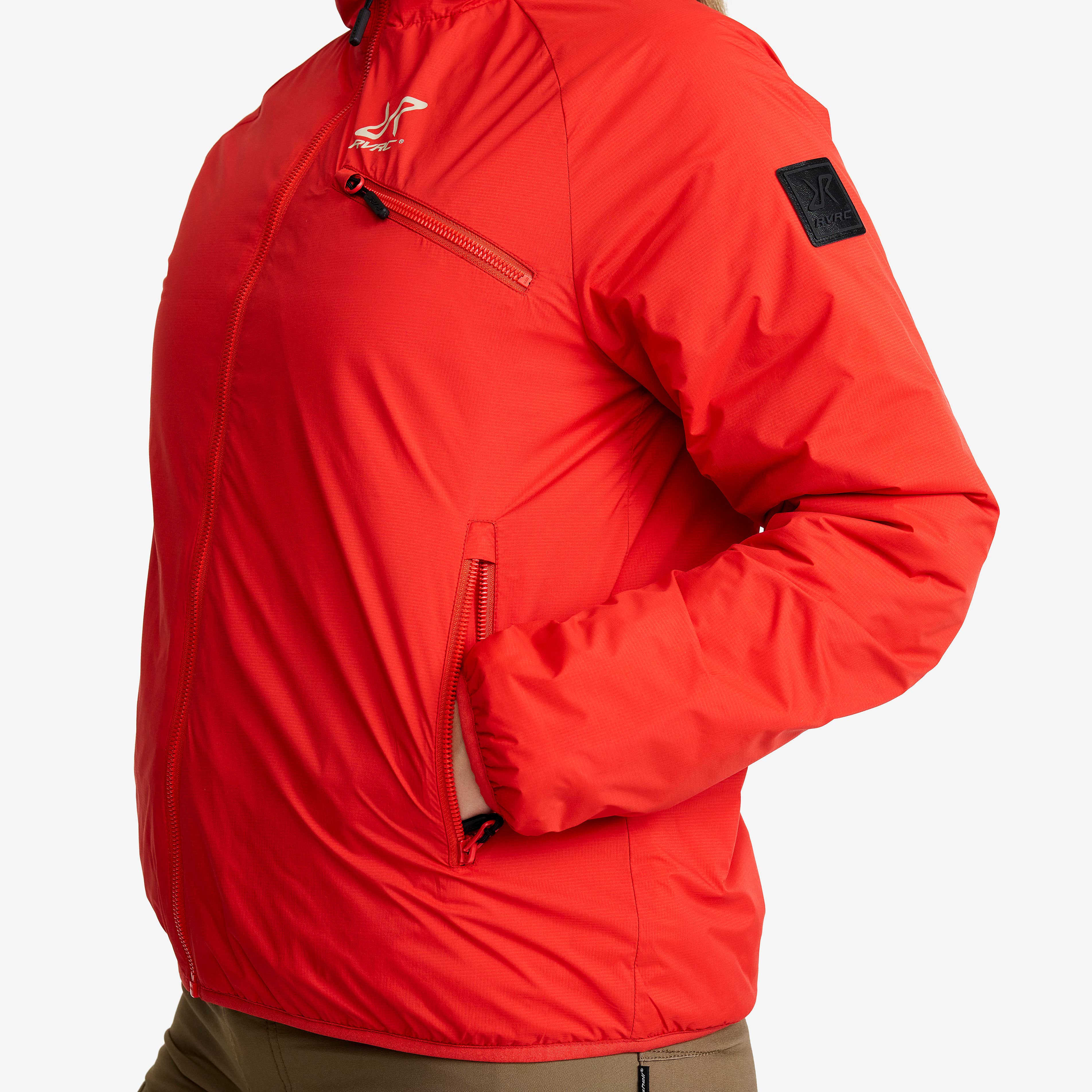 Flatter Insulated Jacket Dame Aurora Red