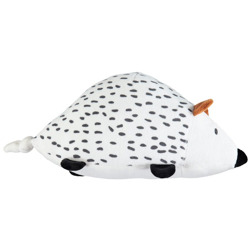 Hérisson en peluche à détails brodés - Ecru