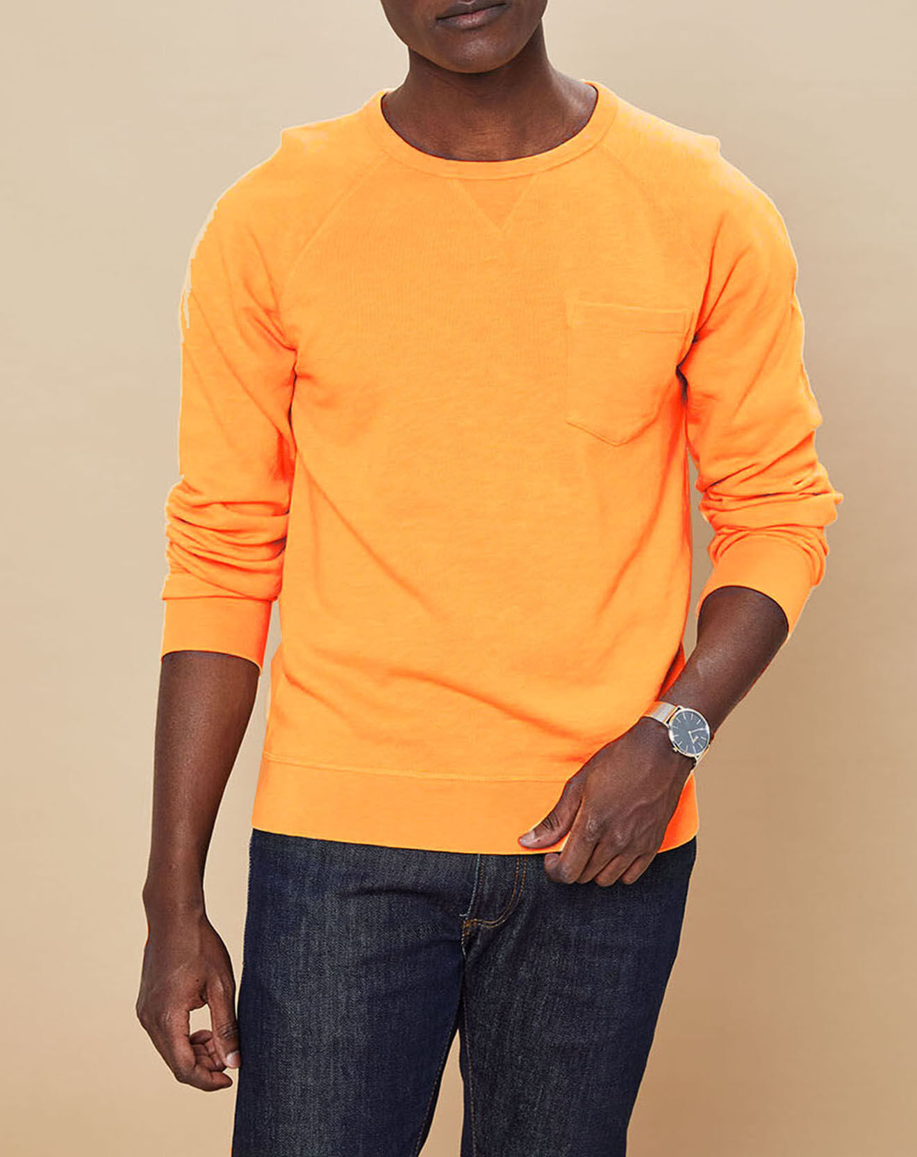 Hartford Sweat Light Pocket orange