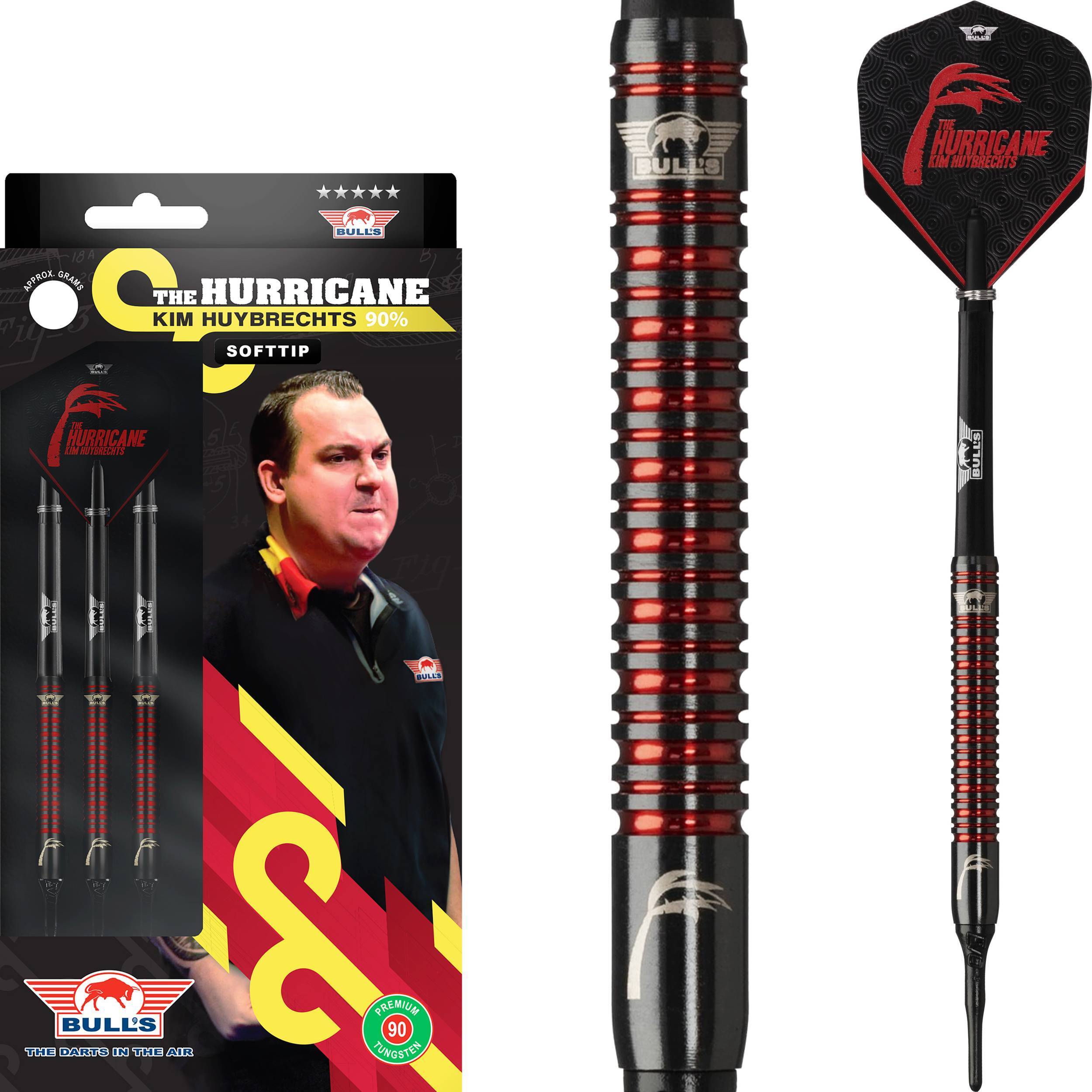 Bull's NL - Kim Huybrechts Black - Softdart