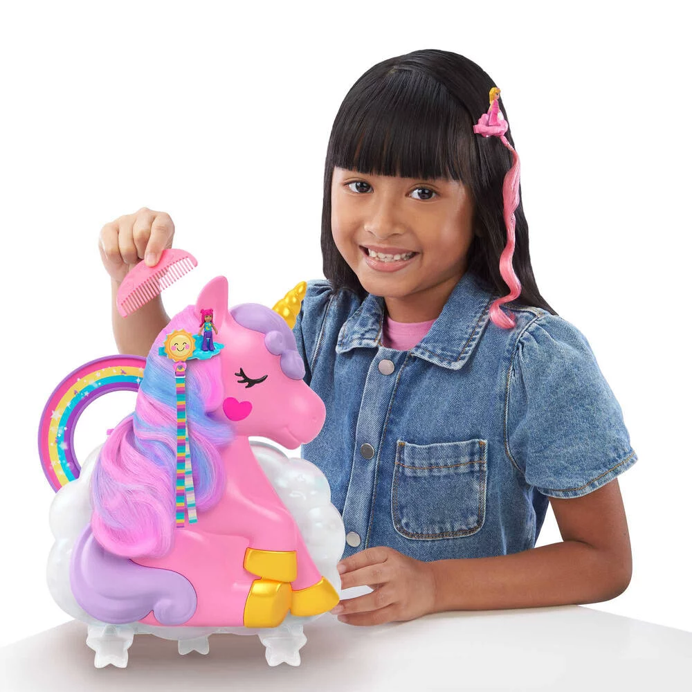 POLLY POCKET - SALON LICORNE ARC EN CIEL