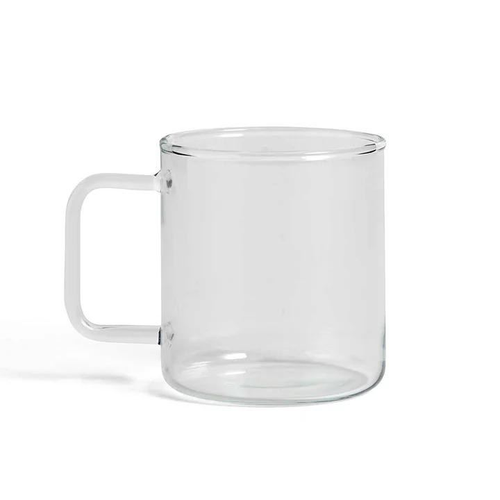 HAY - Glas Kaffeetasse, klar