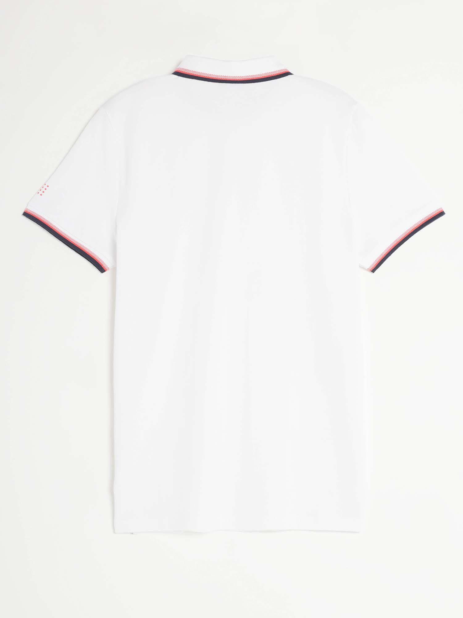 Polo Homme Coton Biologique Blanc