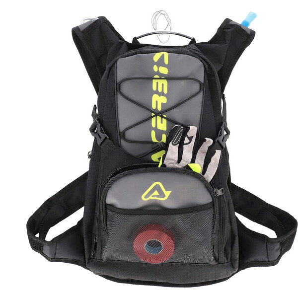 Acerbis - Poche à eau H2O Logo Noir / Gris / Jaune