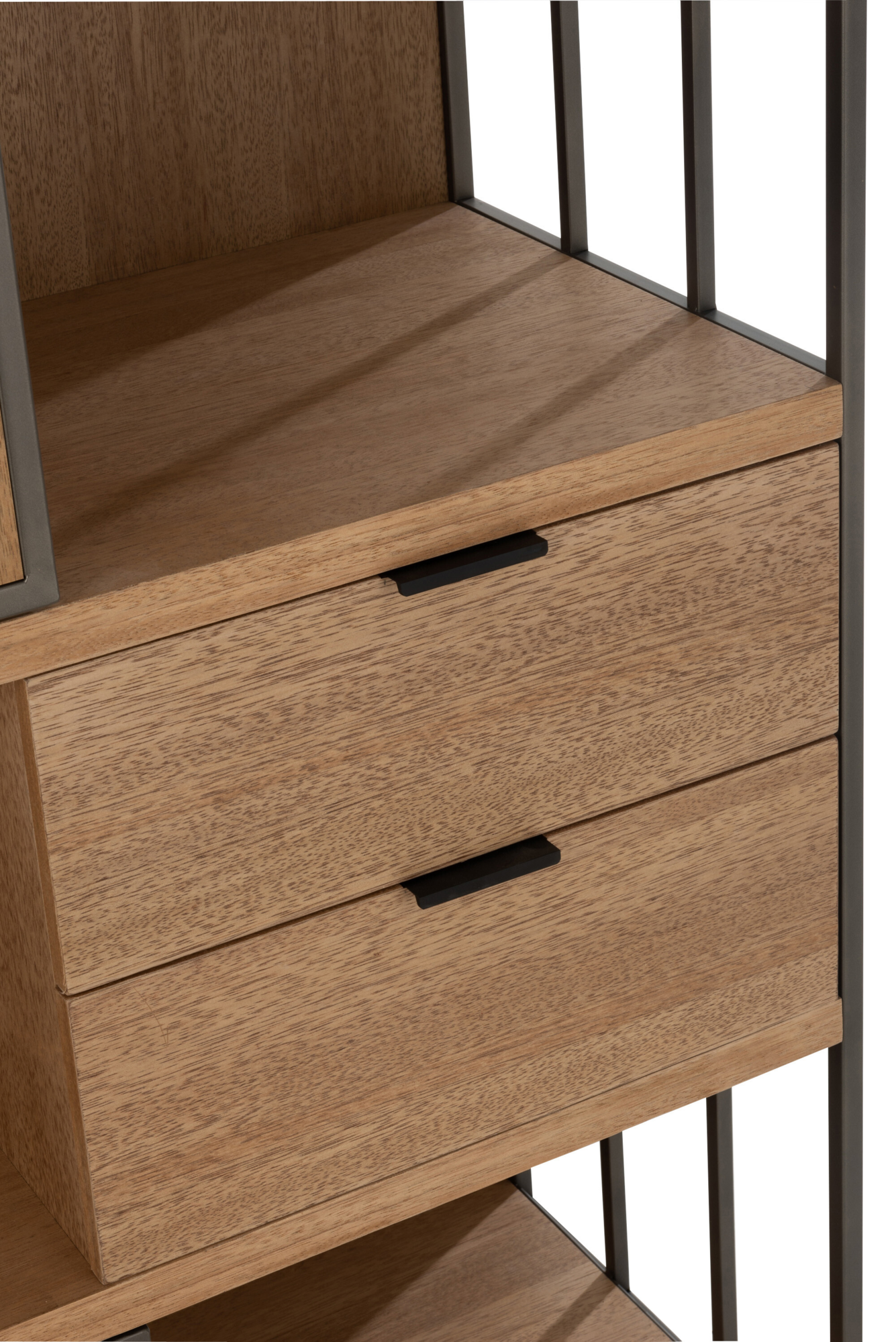 Kast hout/metaal Naturel