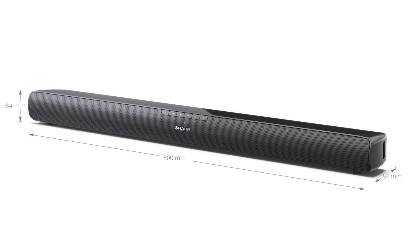 Sharp - 2.0 Soundbar With HDMI & Bluetooth